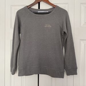 womens Merritt Charles grey free spirit sweatshirt size xs